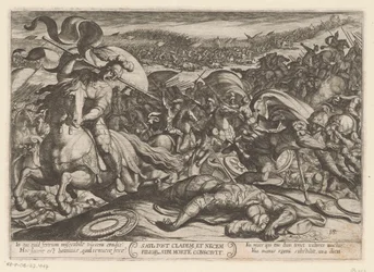 Suicide of Saul After His Defeat by the Philistines (Old Testament Battle Scenes)