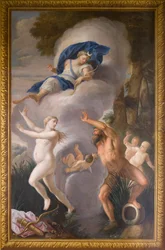 North elevation mural depicting Alpheus and Arethusa, The Banqueting House