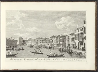 View of the Grand Canal in Venice