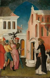 Saint Peter Martyr Exorcizing a Woman Possessed by a Devil