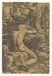Naked Man in a Landscape