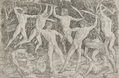 Battle of Nude Men, c. 1470-1475