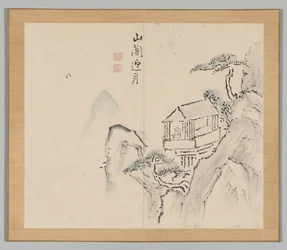 Double Album of Landscape Studies after Ikeno Taiga, Volume 2 Leaf 31