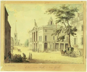The Old Town Hall (Federal Hall) New York City