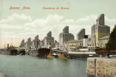 Grain Elevators, Buenos Aires, Argentina