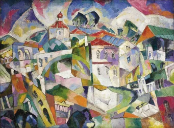 Cubist Cityscape, 1910s