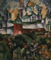 Landscape with the Trinity-Sergius-Monastery