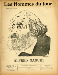 Cover of Les Hommes du jour, Satirical in B & W