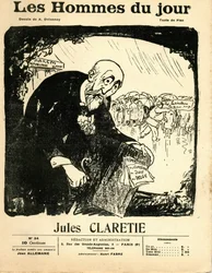 Cover of The Men of the Day, circa 1906 - Illustration by Aristide Delannoy: Claretie Jules
