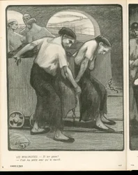 The Butter Plate, number 134, Satirical in B & W
