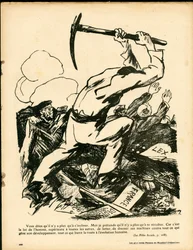 The Butter Plate, number 401, Satirical in Colors