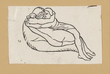 Daphnis and Chloe Lying Together