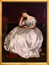 Too Late or the Letter, before 1885