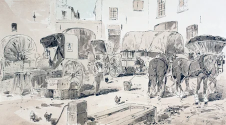 Types of Carriages Used during the 19th Century, 1886