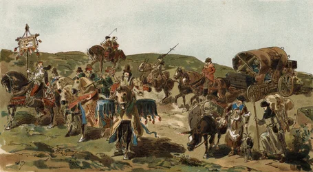 Wagon and Escort, Time of the Dukes of Burgundy