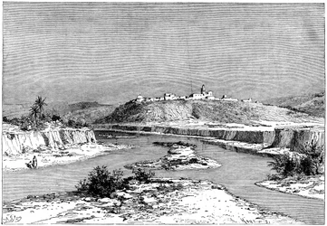 The Mejerda at Slugia, above Mejez-el-Bad