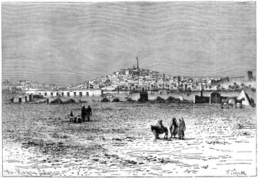 View of Ghardaia, Algeria