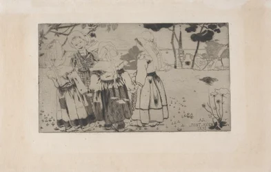 The Dance at Pont-Aven, 1891
