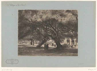 Oak Trees Near the Church of Cimiez (Landscapes with Villages and Forests)