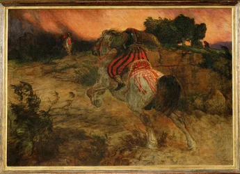 Astolphe Flees with the Head of the Giant Orrile