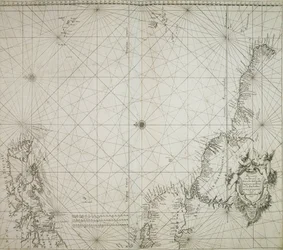 A Chart of Brazil Bound in Jacob Colom