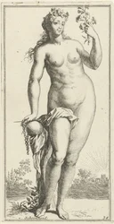 Personification of Beauty, Beauty (title on object), Forty-One Pieces, Various Emblems (series title)
