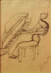 Caricature (Pianist)