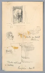 Sketches in Pompeii