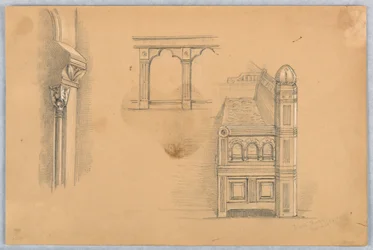 Sketches in Trinity Church