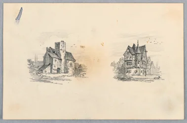 Two Sketches of Houses