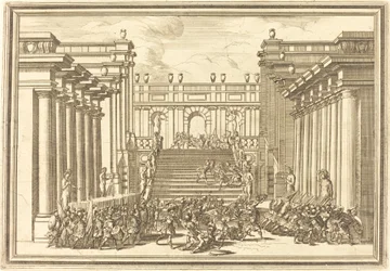 The Greek in Troy: Plate 3
