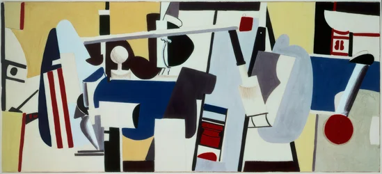 Study for mural for Administration Building, Newark Airport, New Jersey