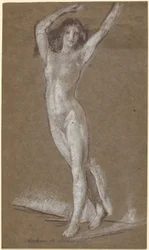 Standing Female Nude