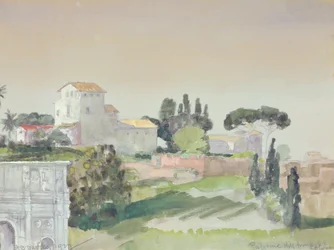 Palatine Hill from the Colosseum