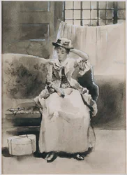 Untitled (Seated Woman)