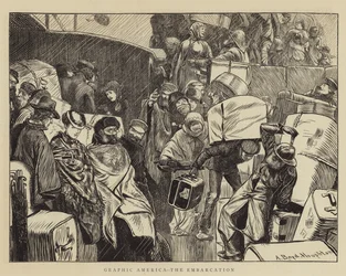 Graphic America, the Embarkation