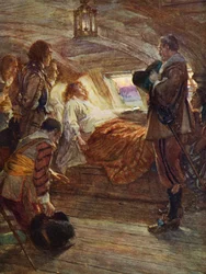 The death of Sir Francis Drake