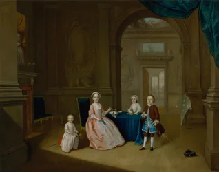 Children in an Interior