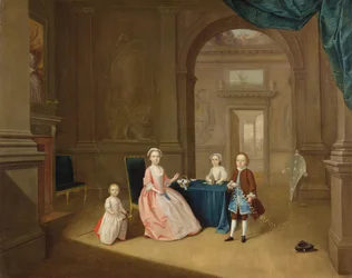 Portrait of a Group of Children