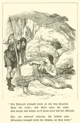 The Adventures Of Sir Artegall, At The Den Of Deceit