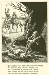 The Red Cross Knight, In The Cave Of Despair
