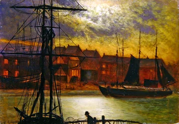 Boats in Whitby Harbour