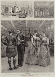 Ball given at Malta by the Duke and Duchess of Edinburgh to Celebrate their Wedding-Day, 25 January