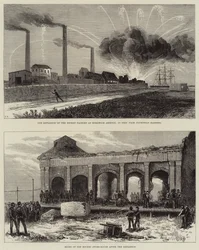 The Explosion of the Rocket Factory at Woolwich Arsenal