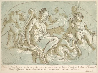 Venus Surrounded by Putti