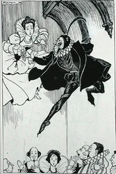 A Grand Pas de Deux, illustration from 