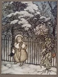 A chrysanthemum heard her, and said pointedly, Hoity-toity, what is this?, from Peter Pan in Kensington Gardens by J.M. Barrie, pub. 1906
