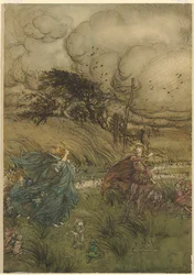 "And now they never meet in grove or green," from act 2, scene 1 of A Midsummer Night’s Dream by William Shakespeare