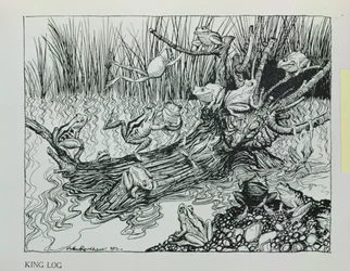 King Log, illustration from 