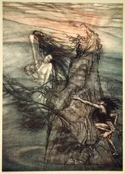 Mock away! Mock! The Nibelung makes for your toy!, 1910